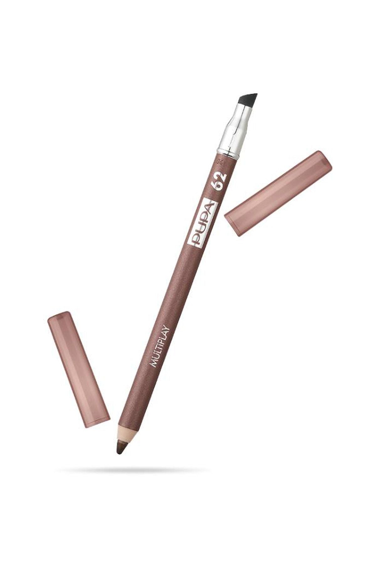 Pupa, Multiplay, Double-Ended, Eyeshadow & Kajal Eyeliner 2-In-1, 62, Golden Brown, 1.2 g *Tester - Feel You