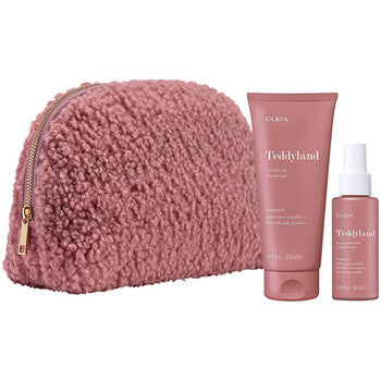 Pupa - Pink Milk and Cinnamon Teddyland Set - Dárková sada - Feel You