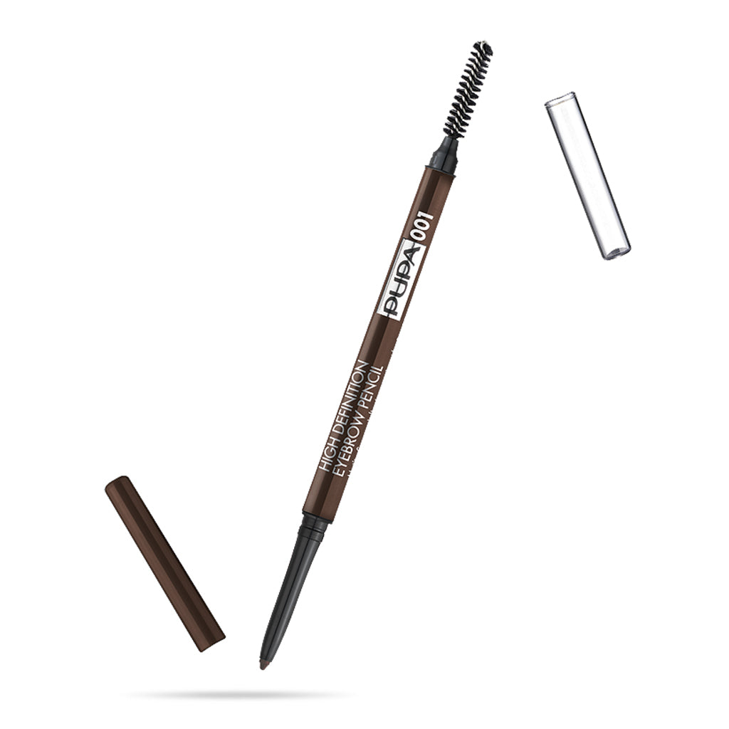 Pupa, Pupa, Definer, High Definition, Eyebrow Cream Pencil & Brush 2-In-1, 001, 0.9 g - Feel You