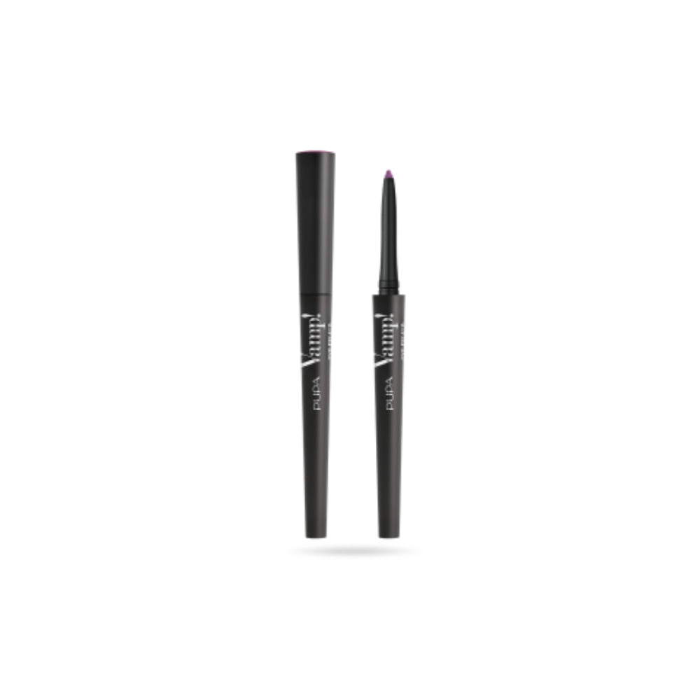 Pupa, Vamp!, Paraben-Free, Waterproof, Kohl Kajal Eyeliner, 104, Irreverent Violet, 0.35 g - Feel You