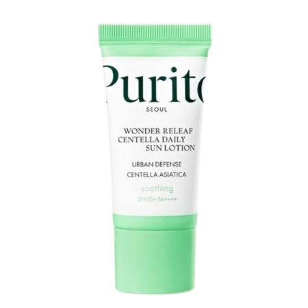 Purito Seoul - Wonder Releaf Centella Daily Sun Lotion SPF 50+ PA++++ - Ultralight Sun Cream - 15ml - Feel You