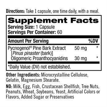 Pycnogenol 50 mg 60 Caps - Feel You