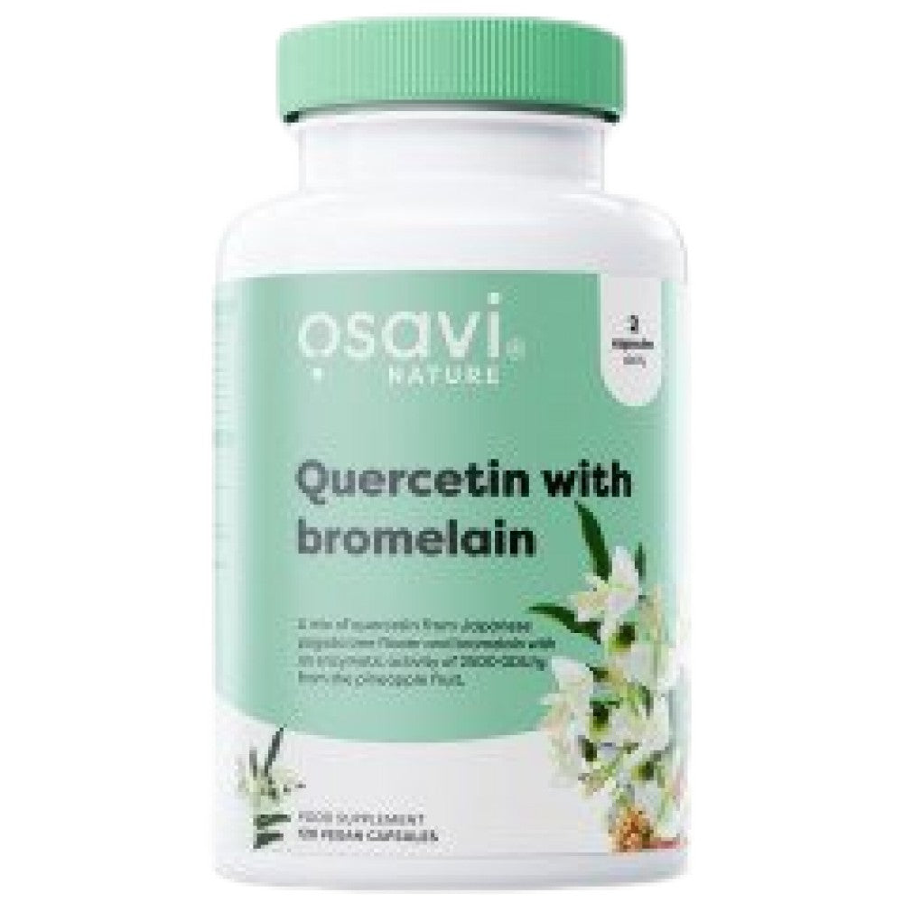 Quercetin with Bromelain - 120 капсули - Feel You