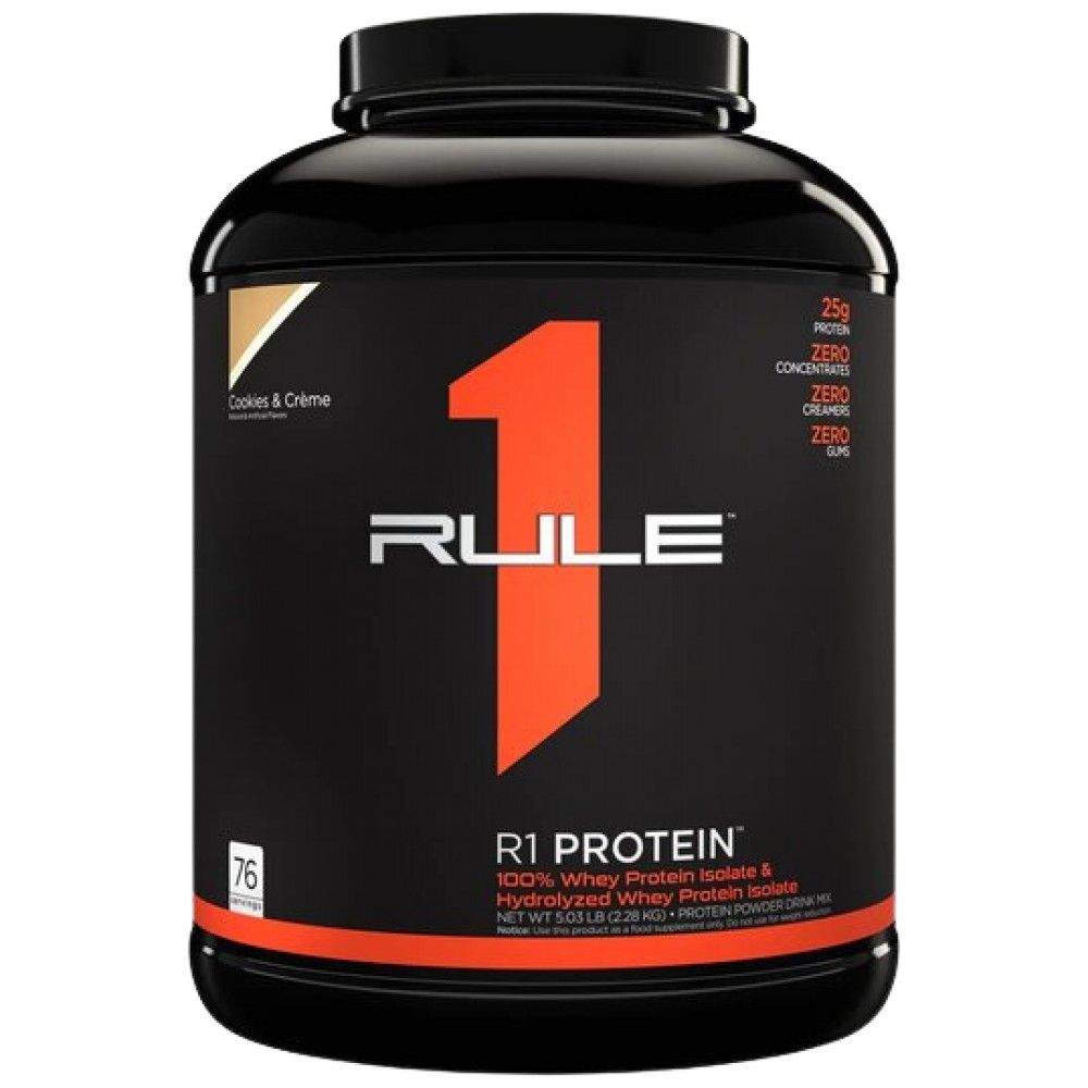 R1 Protein | 100% Whey Isolate & Whey Hydrolysate - 2196-2280 грама - Feel You