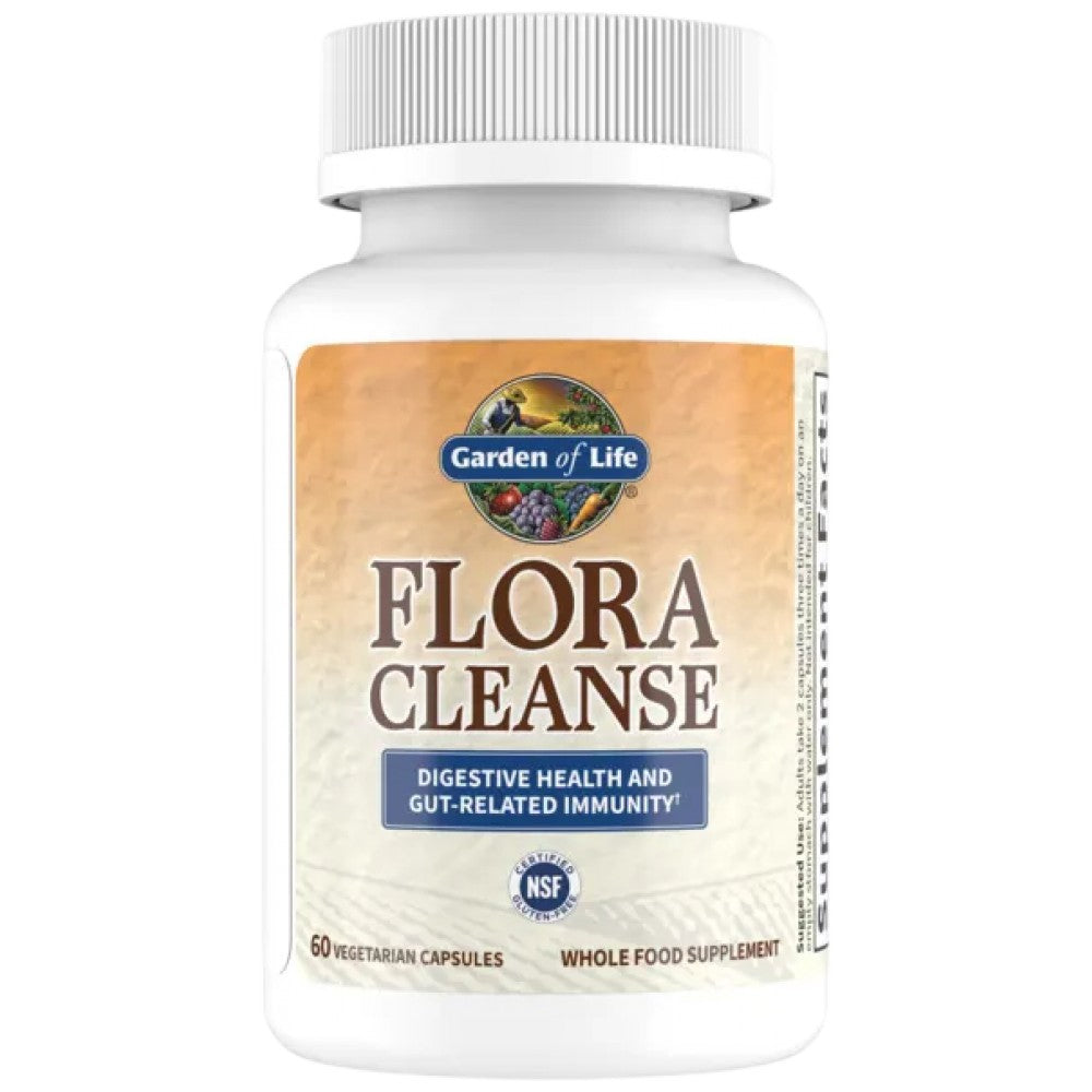 RAW Flora Cleanse - 60 капсули - Feel You