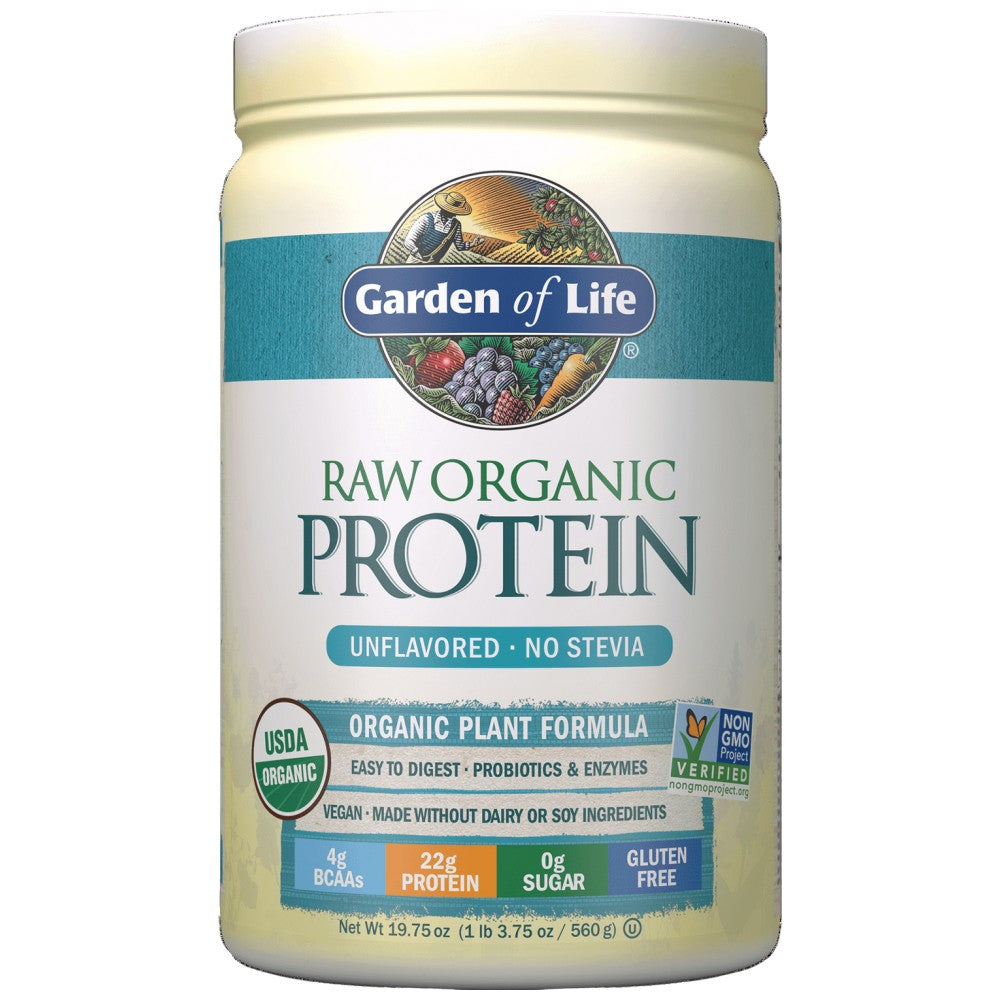 RAW Protein / Beyond Organic Protein Formula / Unflavoured - 560 грама - Feel You