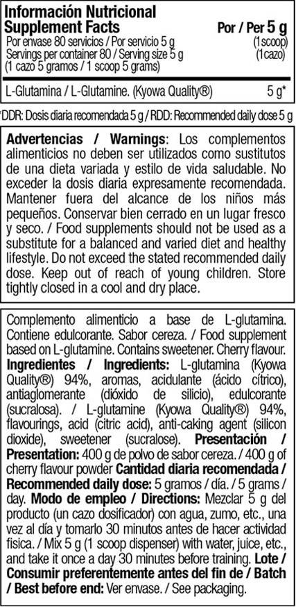 Raw One Glutamine | Kyowa Quaility - 400 грама - Feel You