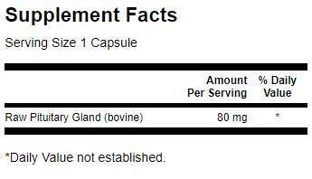 Raw Pituitary Glandular 60 капсули - Feel You