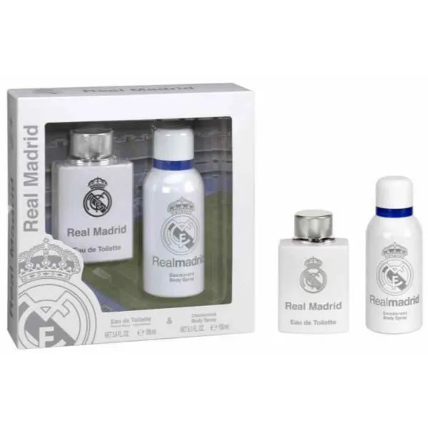 Real Madrid Eau De Toilette Spray 100ml Set 2 Pieces - Feel You
