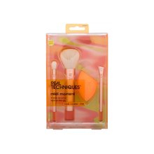 Real Techniques - Midi Moment Brush + Sponge Set - Applicator set - 1.0ks - Feel You