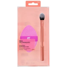 Real Techniques - Precision Perfection Duo - Sada štětce a houbičky - 0ml - Feel You