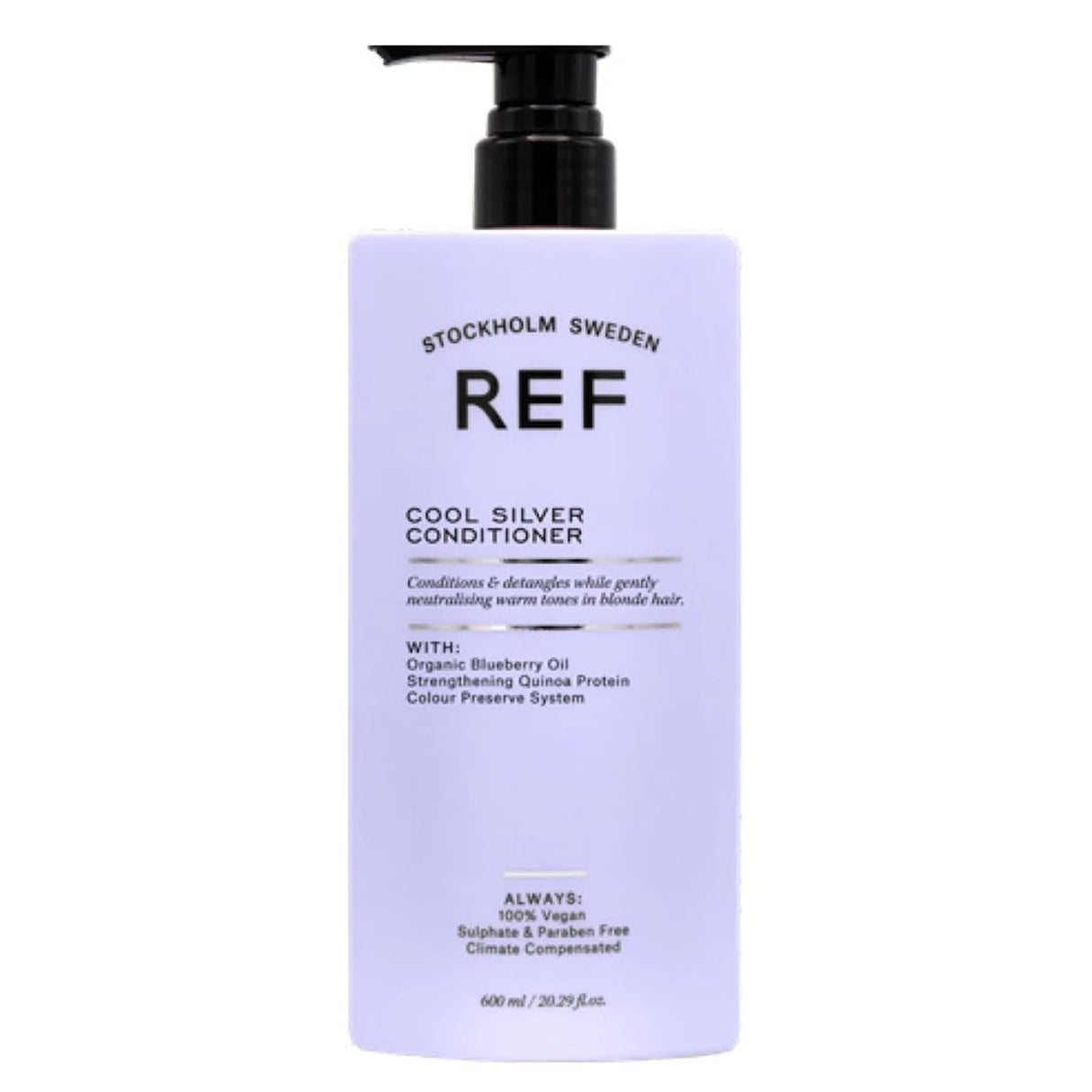 Ref Stockholm, Cool Silver, Sulfates-Free, Hair Conditioner, Neutralising Warm Tones, 600 ml - Feel You
