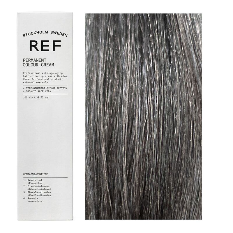 Ref Stockholm, Permanent Colour, Vegan, Permanent Hair Dye, 7.11 Medium Light Smoky Ash, 100 ml - Feel You