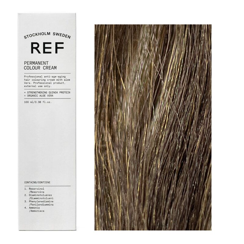 Ref Stockholm, Permanent Colour, Vegan, Permanent Hair Dye, 7.23 Walnut, 100 ml - Feel You