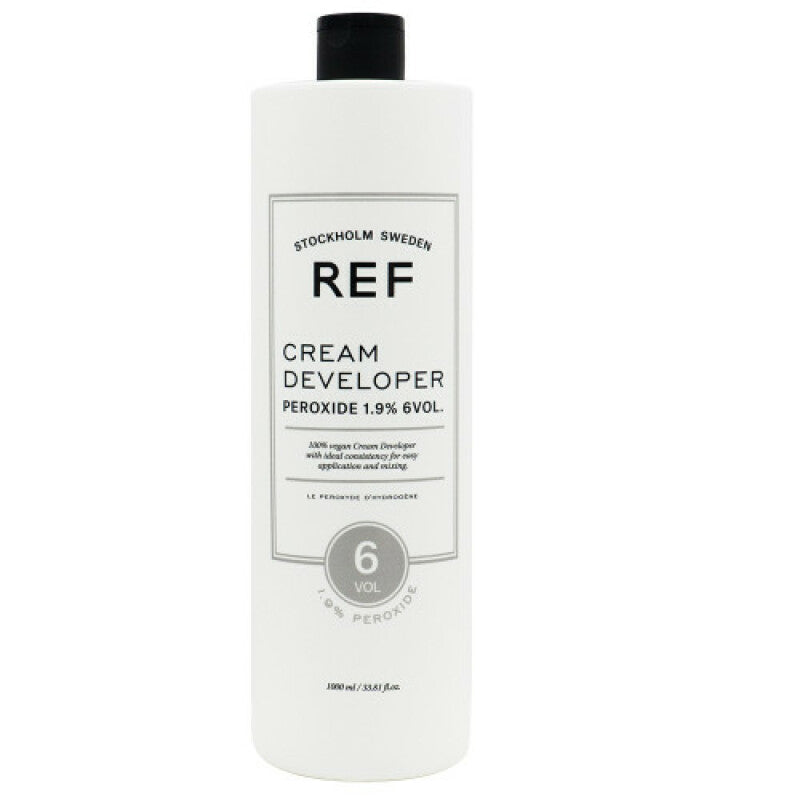 Ref Stockholm, Peroxides, Developer, Hair Oxidant Lotion, 1.9%, 6 vol, 1000 ml - Feel You