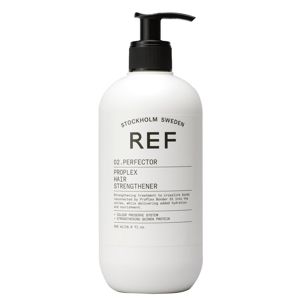 Ref Stockholm, ProPlex 02.Perfector, Vegan, Hair Cream Treatment, For Strengthening, 500 ml - Feel You