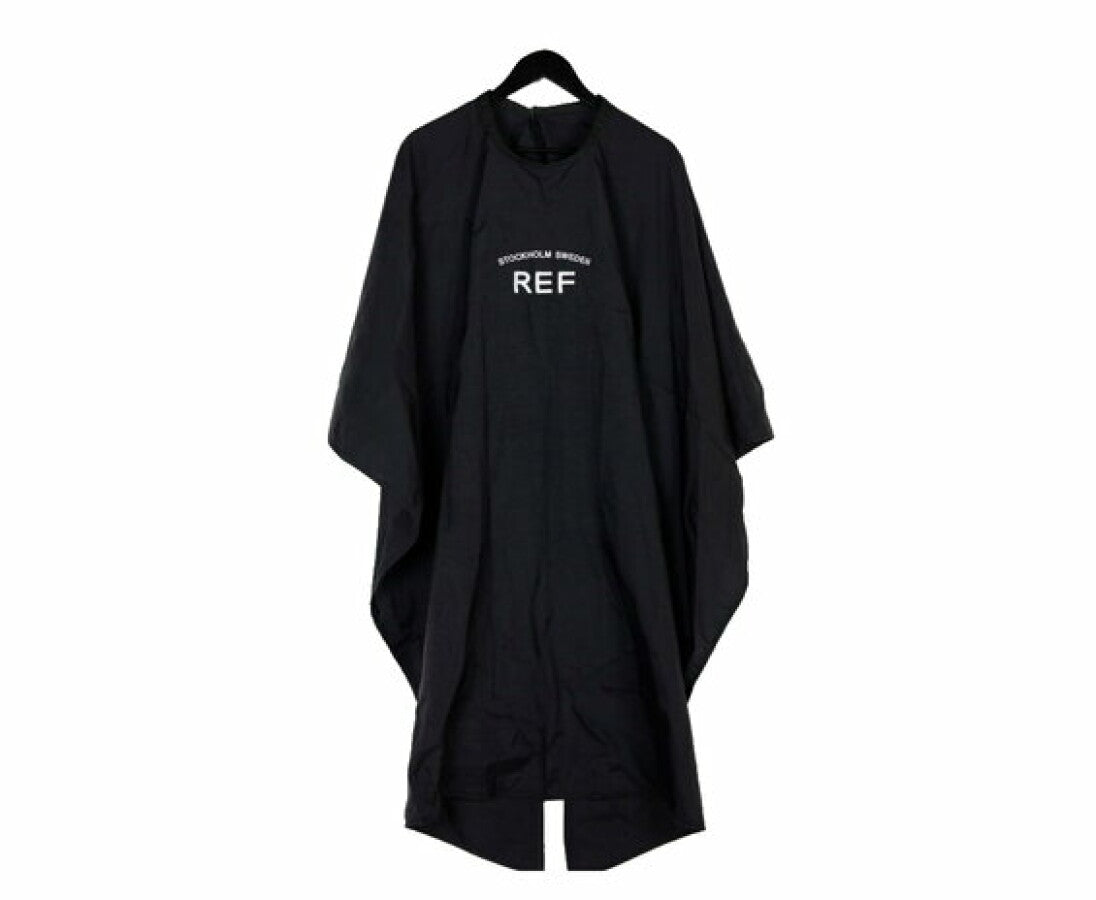 Ref Stockholm, Tools, Hairdressing Textile Cape, Black - Feel You
