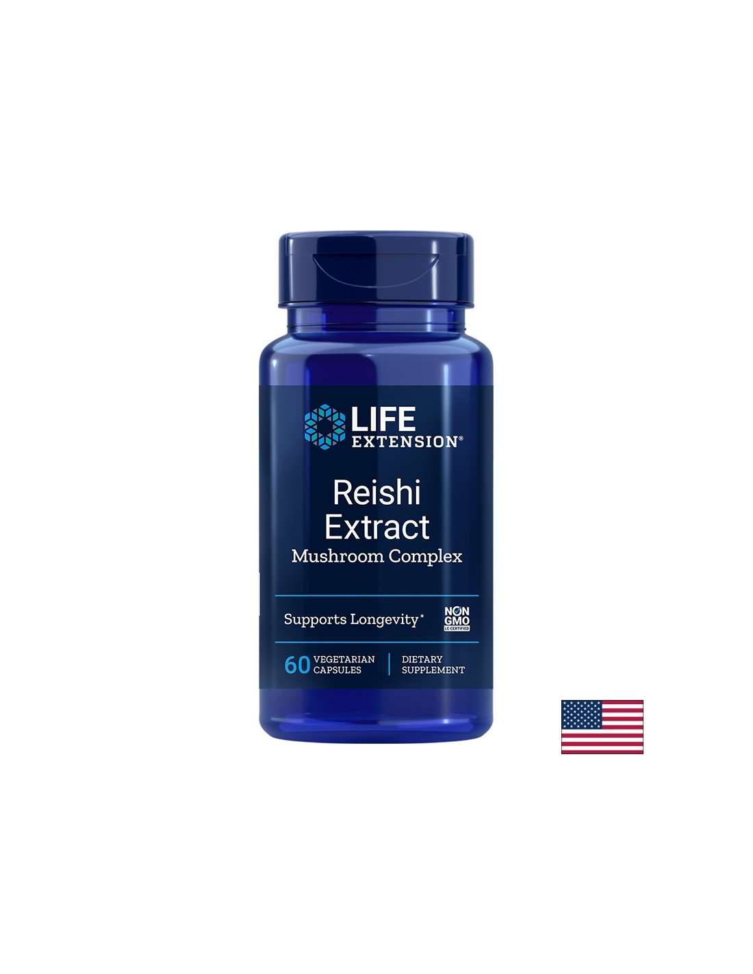 Reishi Extract Mushroom Complex / Рейши комплекс х 60 капсули - Feel You