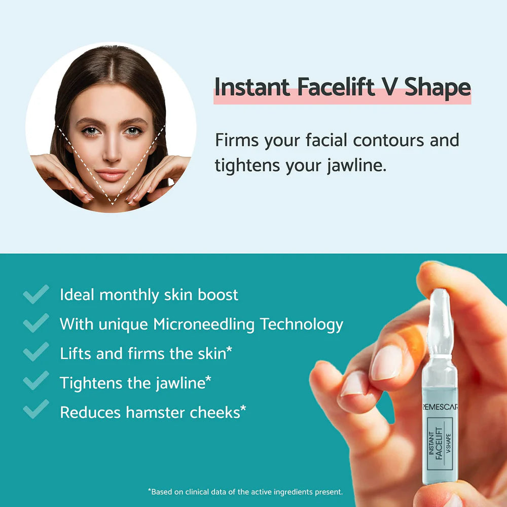 Ампули за незабавен лифтинг и V-образен контур на лицето 5x2ml - Feel You