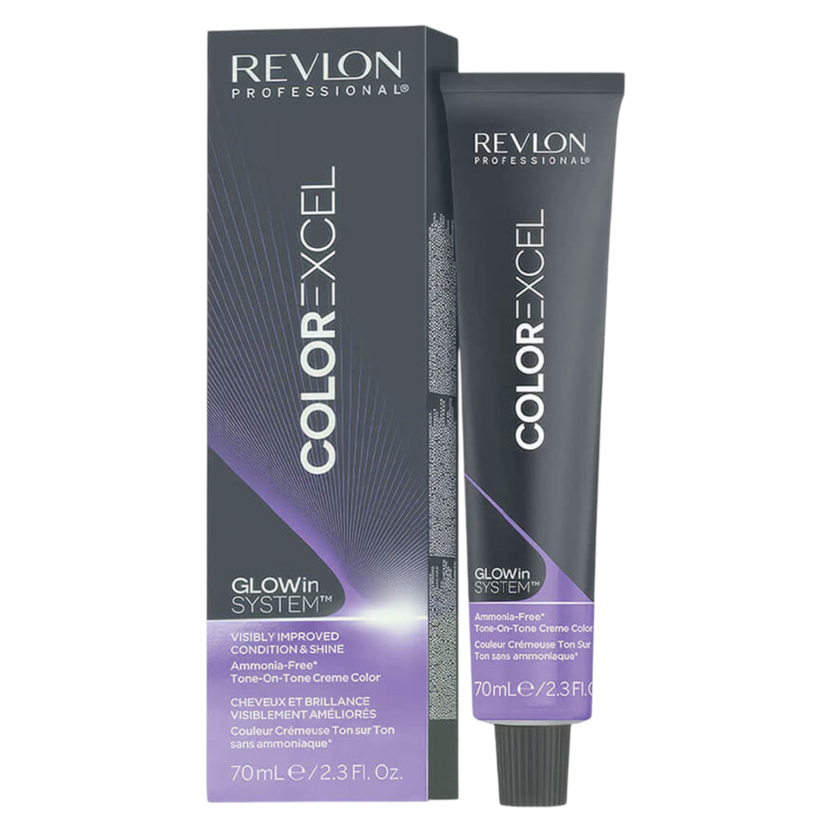 Revlon, Color Excel, Ammonia-Free, Demi-Permanent Hair Dye, 5.25 Light Iridescent Mahogany Brown, 70 ml - Feel You