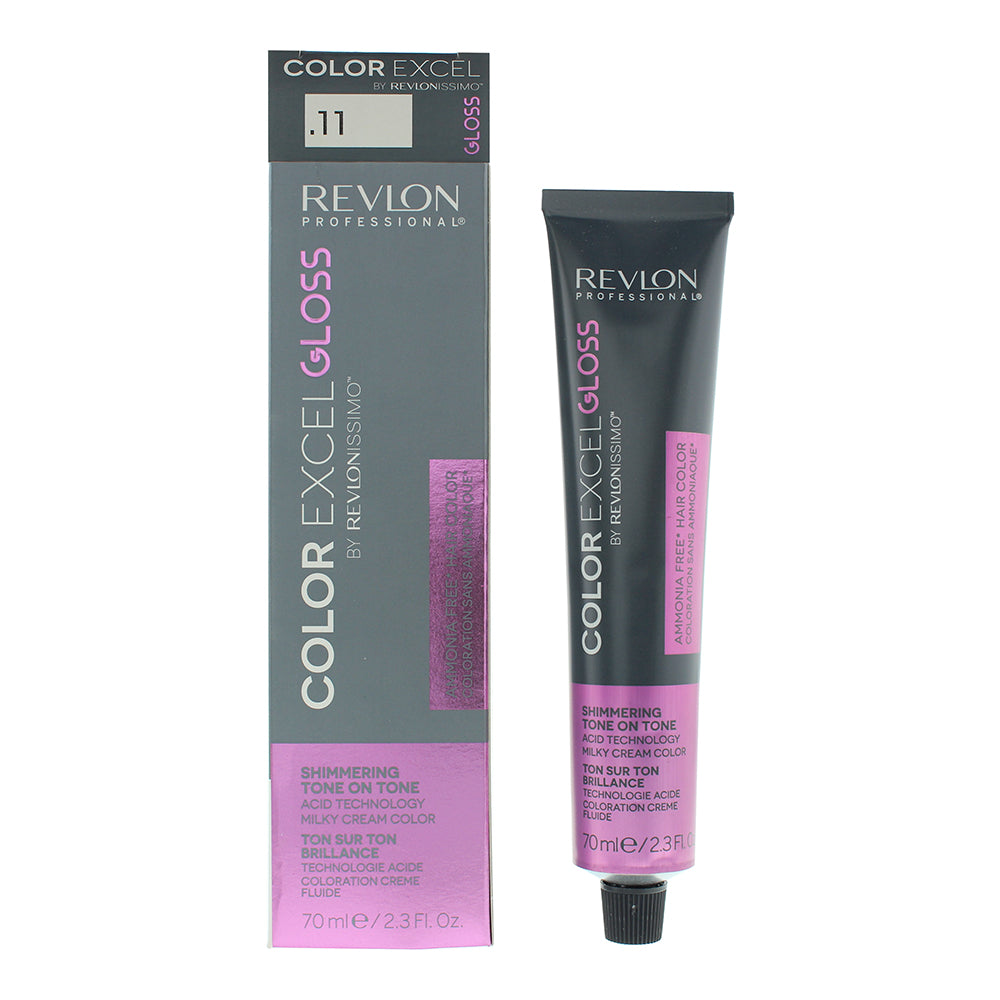 Revlon, Color Excel, Hair Colour Gloss, 11 11 Silver Ash, 70 ml - Feel You