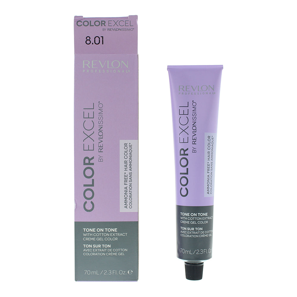 Revlon, Color Excel, Semi-Permanent Hair Dye, 8.01 Light Natural Ash Blonde ml - Feel You