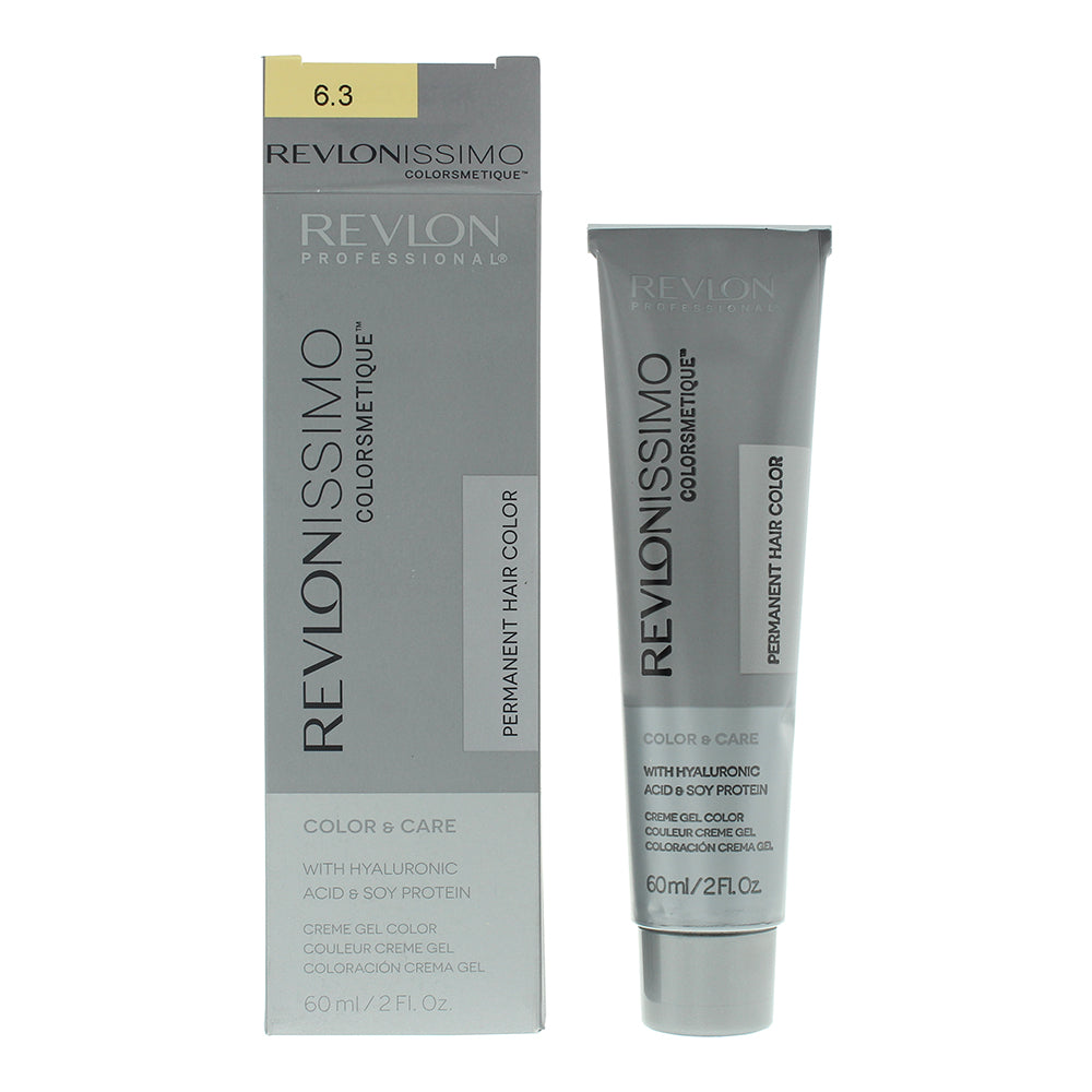 Revlon, Colorsmetique, Permanent Hair Dye, 6.3 6.3 Golden Dark Blonde, 60 ml - Feel You