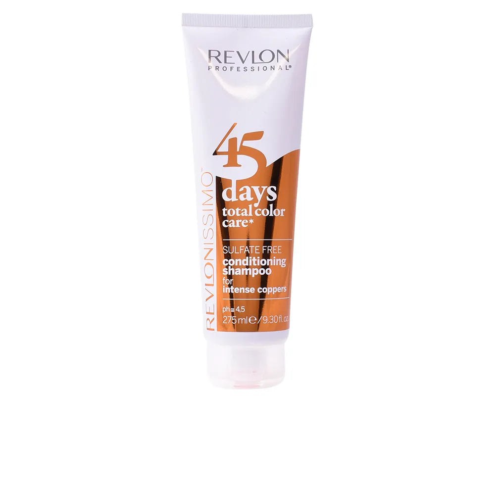 Revlon Professional - 45 days total Color Care Shampoo & Conditioner Intense Coppers - shampoo and conditioner for intensive copper shades - 275ml - Feel You