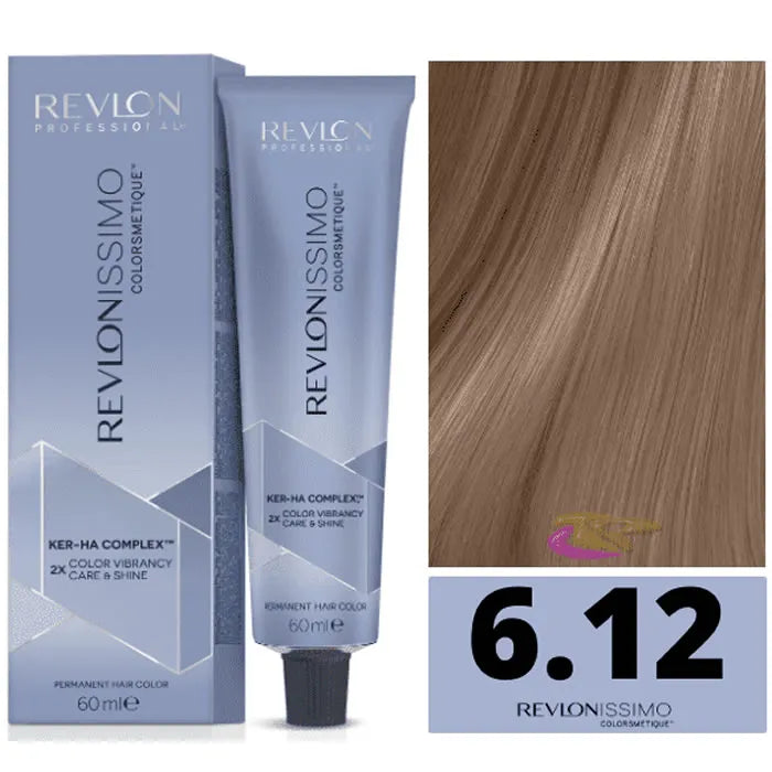 Revlon Revlonissimo Colorsmetique 6,12 Dark Blonde Iris Ash 60ml - Feel You