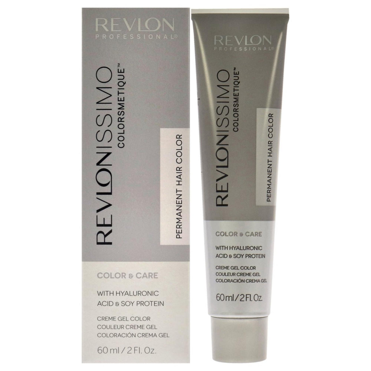 Revlon, Revlonissimo Colorsmetique, Hyaluronic Acid, Permanent Hair Dye, 8.21 Light Iridescent Ash Blonde, 60 ml - Feel You