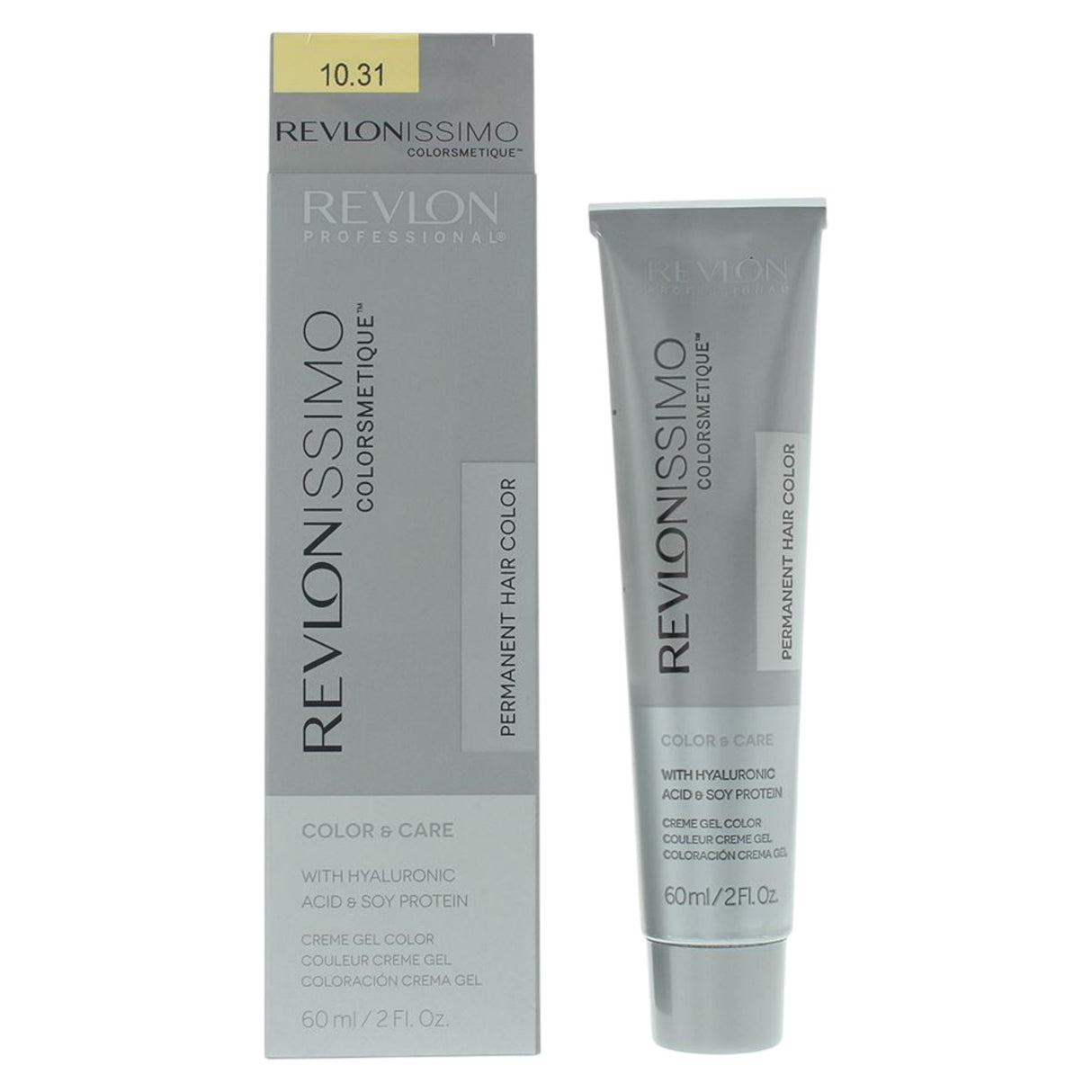 Revlon, Revlonissimo Colorsmetique, Permanent Hair Dye, 10.31 Pale Beige Blonde, 60 ml - Feel You