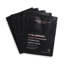 Revolution Skincare - Biodegradable Hydrating Hyaluronic Acid Sheet Mask - A set of face masks - Feel You