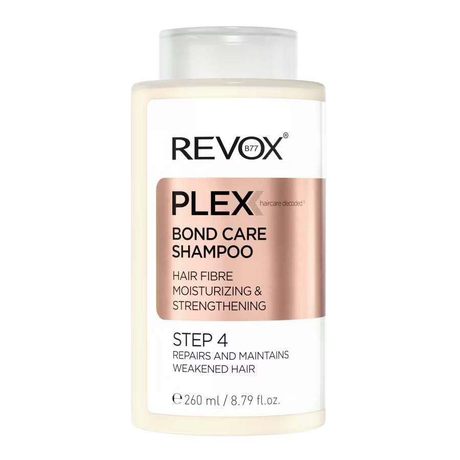 Revox B77, Plex Bond Step 4, Hair Shampoo, For Strengthening, 260 ml - Feel You