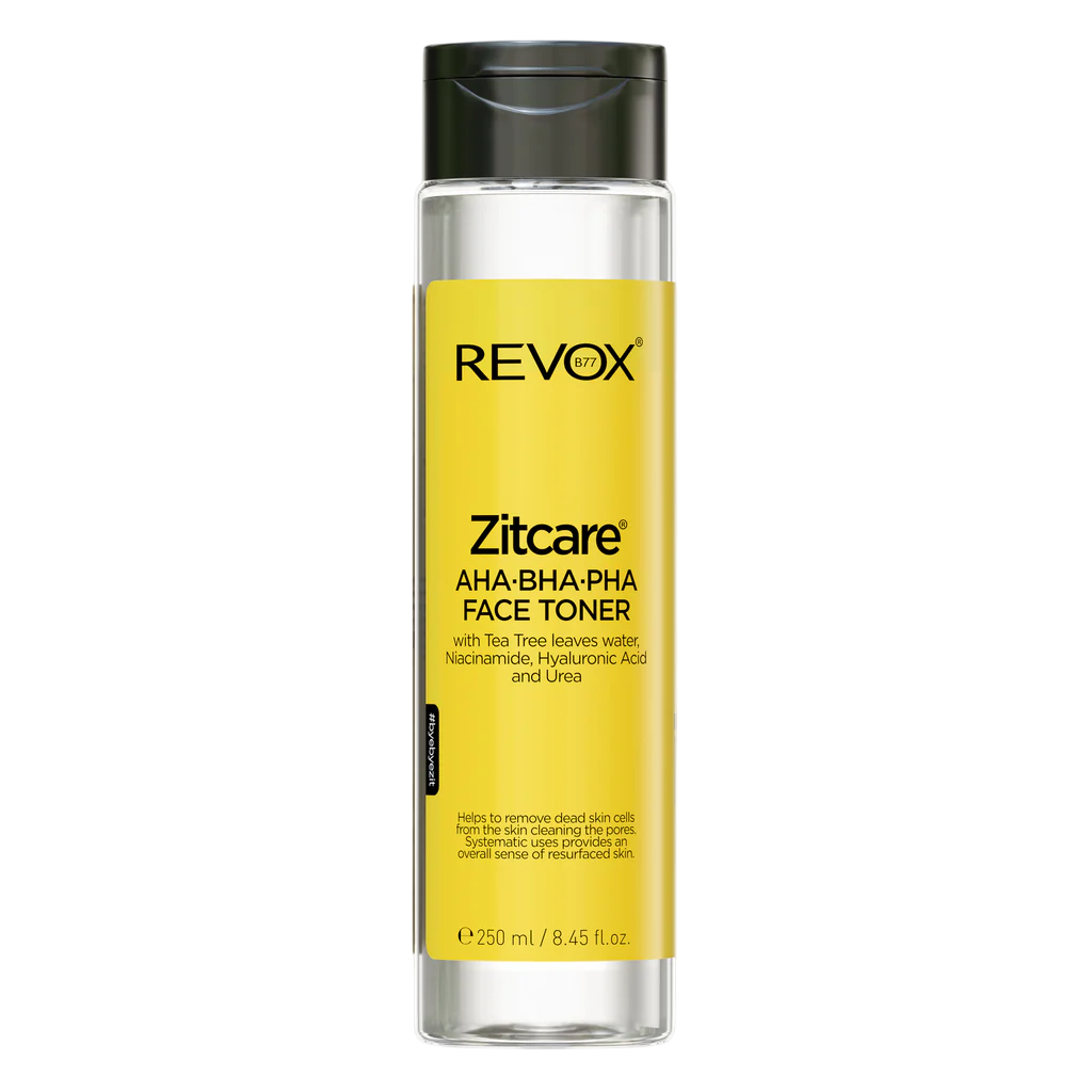Revox B77, Zitcare, AHA/BHA/PHA, Eliminates Impurities, Cleansing Toner, 250 ml - Feel You