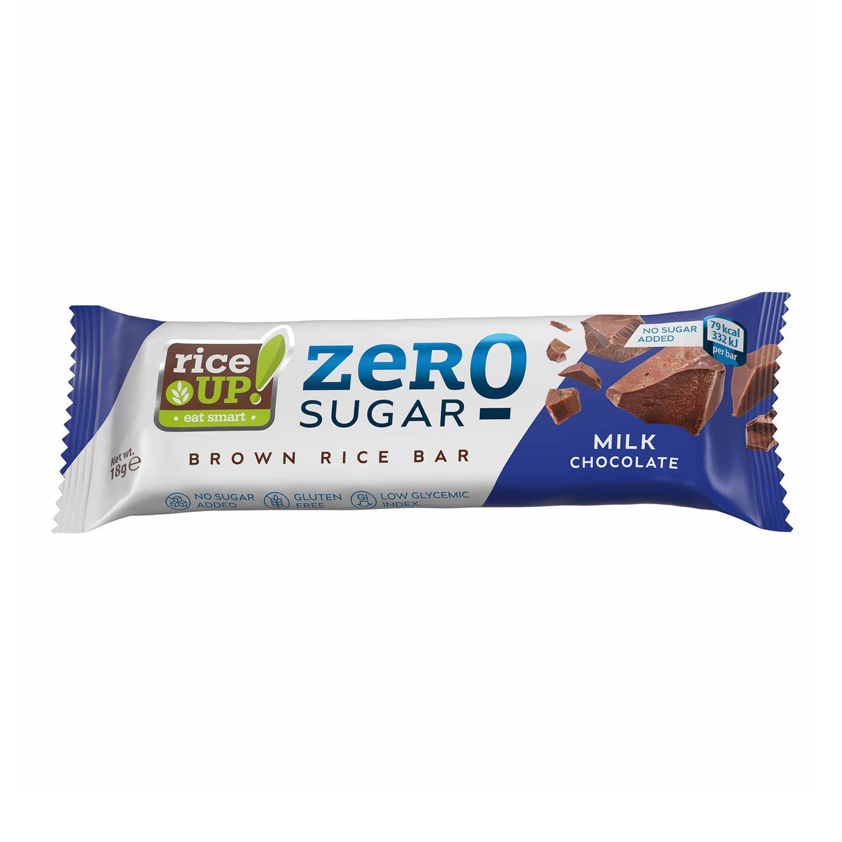 RiceUP! ZERO SUGAR - Оризов бар 18 g - Feel You