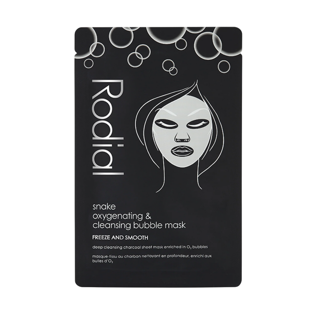 Rodial, Snake, Cleansing, Sheet Mask, For Face, 22 g - Feel You