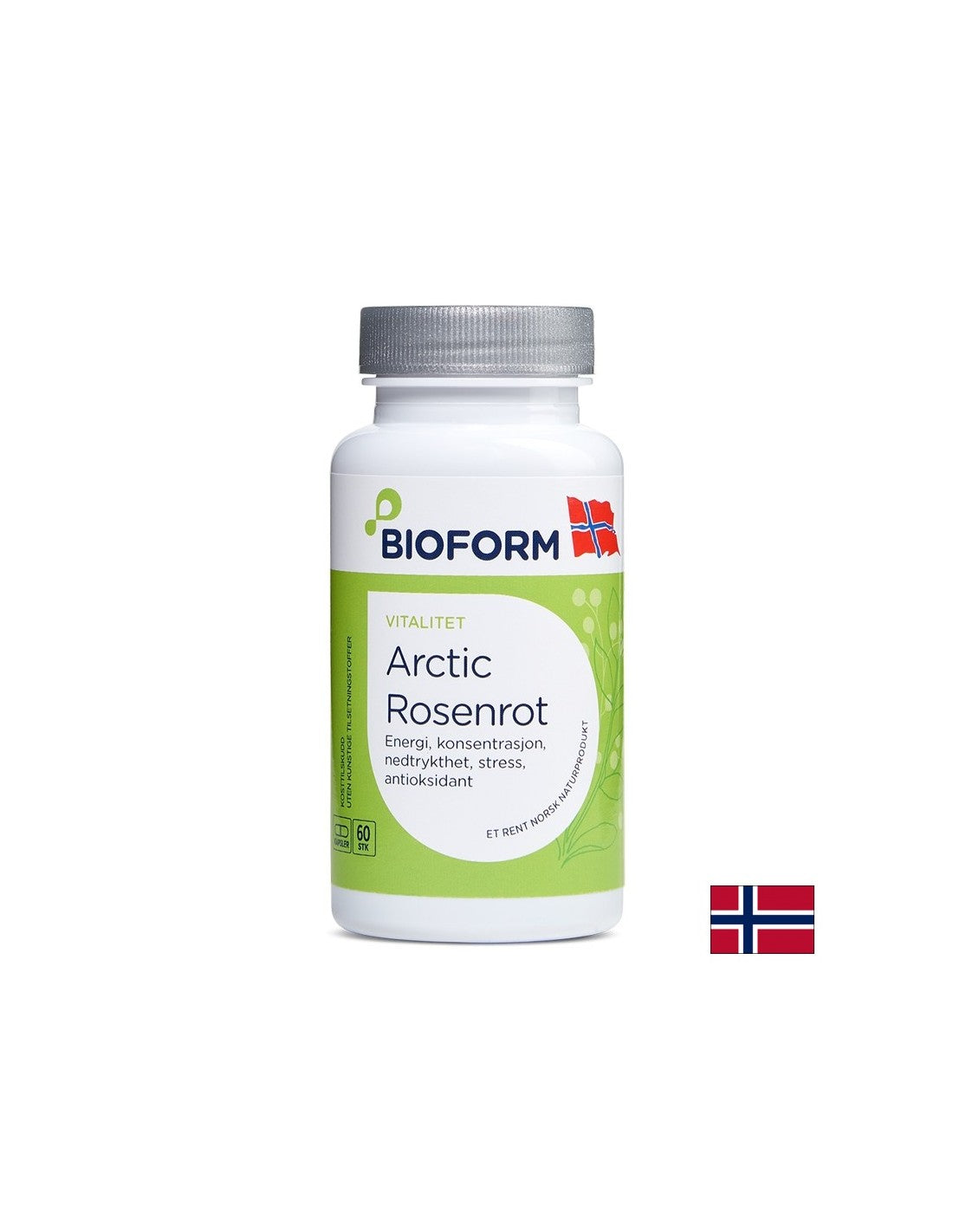 Стрес и добро настроение - Златен корен (Rodiola Rosea), 500 mg х 60 капсули - Feel You