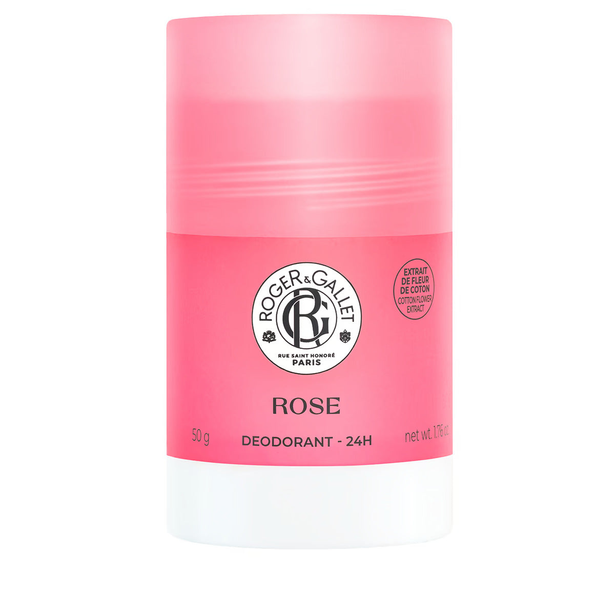 Roger & Gallet, Rose, 24h Protection, Deodorant Stick, For Women, 50 g - Feel You
