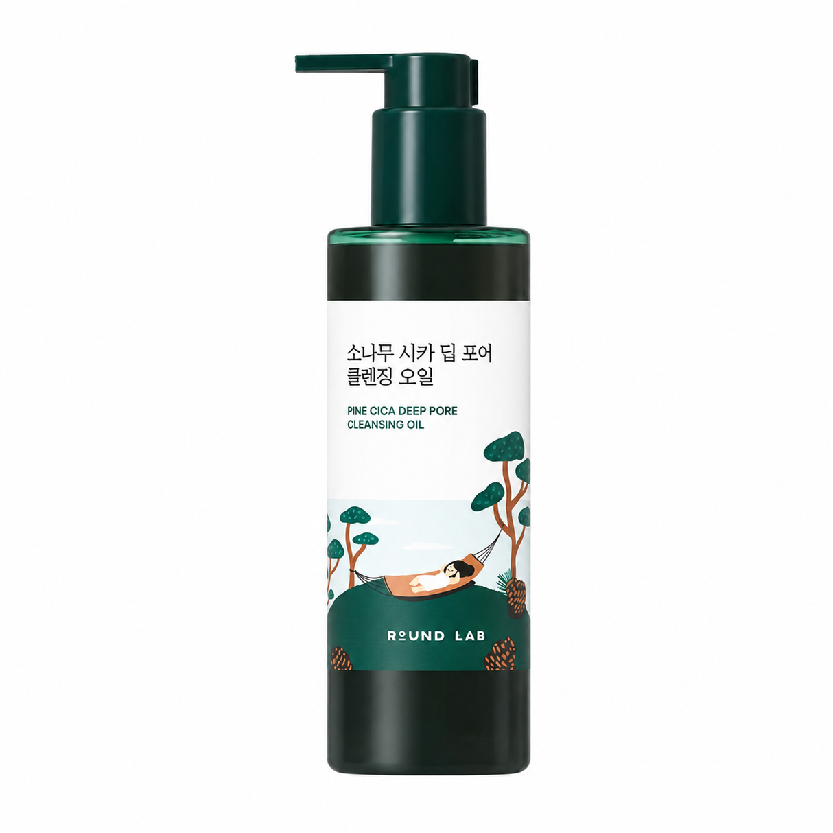 Round Lab - Pine Cica Deep Pore Cleansing Oil, 200ml - Feel You