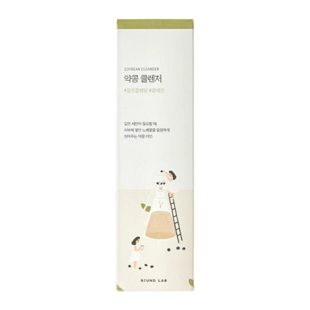 Round Lab - Soybean Nourishing Cleanser - Face Wash Gel with Black Soy Extract - 150ml - Feel You