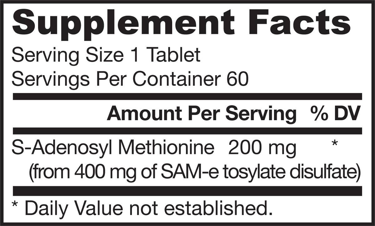 SAM-e 200 mg - 60 Таблетки - Feel You