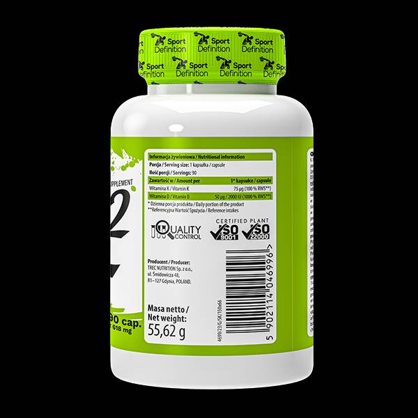 D3 + K2 MAX 90 капсули - Feel You