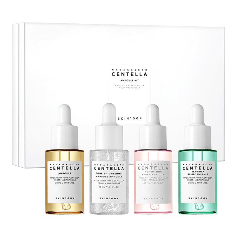 SKIN1004 Madagascar Centella Ampoule Kit 4 pcs*30 ml - Feel You