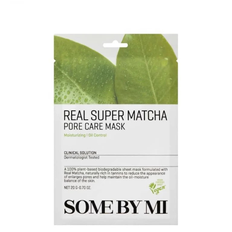 SOME BY MI - Real Super Matcha Pore Care Mask - 1pc - Feel You