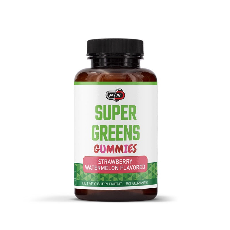 SUPER GREENS STRAWBERRY WATERMELON - 60 gummies - Feel You