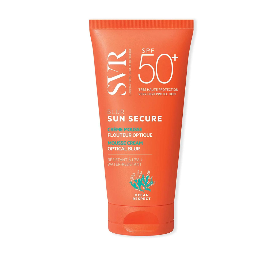 SVR, Sun Secure Blur, Parfum-Free, Sun Protection, Sunscreen Cream, For Face, SPF 50+, 50 ml - Feel You