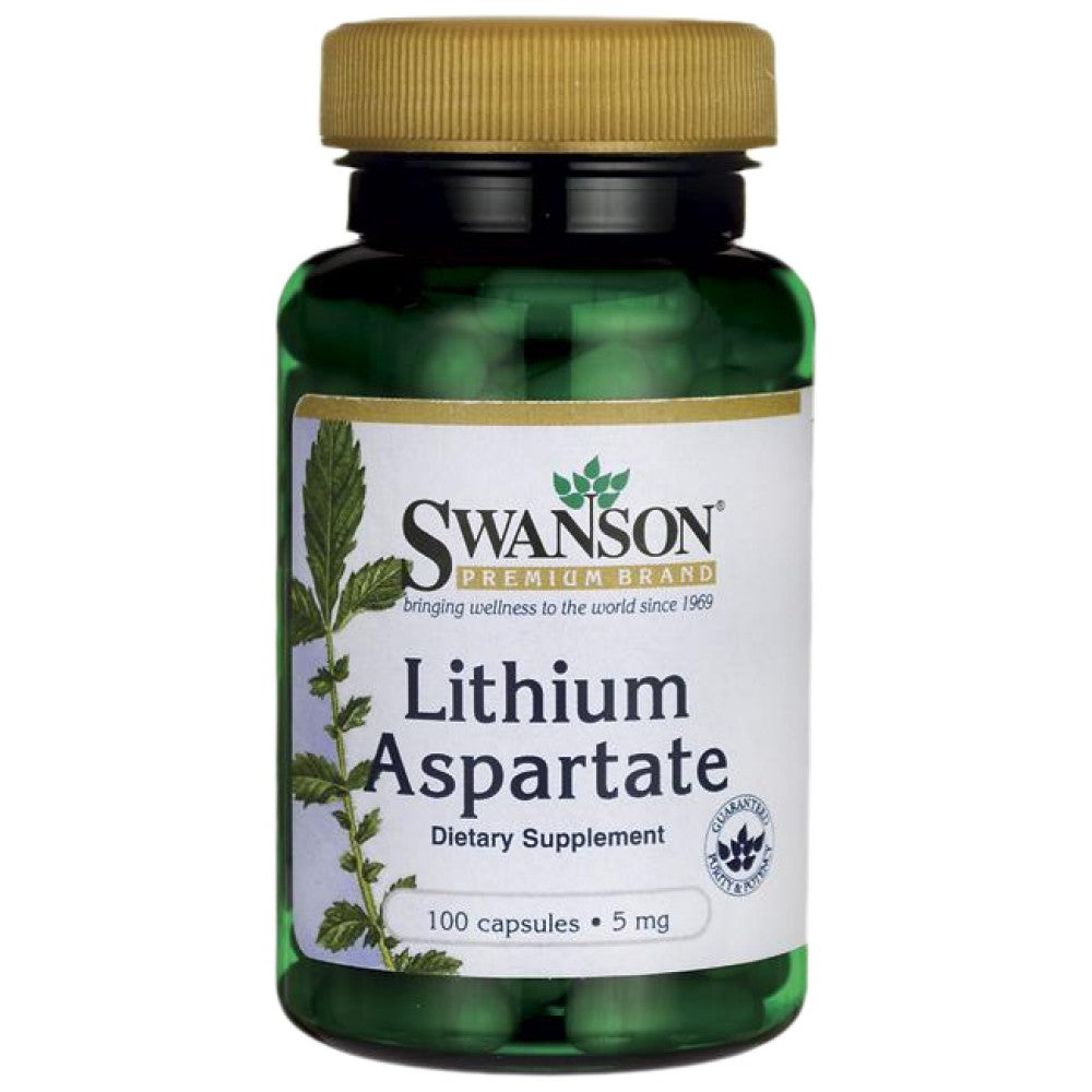 Lithium Aspartate 5 mg 100 капсули - Feel You