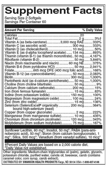 Highly Effective Multi Softgel Capsules 120 Гел капсули - Feel You