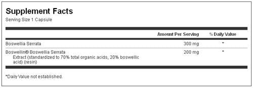 Boswellia 200 mg 30 капсули - Feel You
