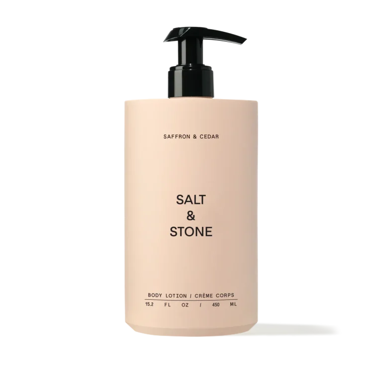 Salt & Stone – Body Lotion Saffron & Cedar, 450ml - Feel You